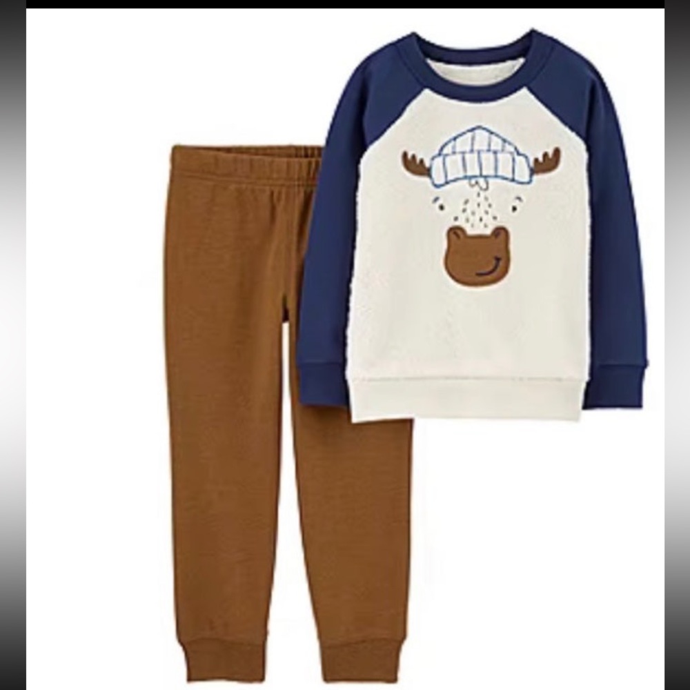 Carter's Toddler Boys 2-pc. Fleece Pant Set